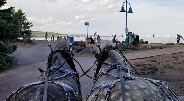 Take A Carriage Ride Through Canal Park For A Truly Unique Minnesota Experience