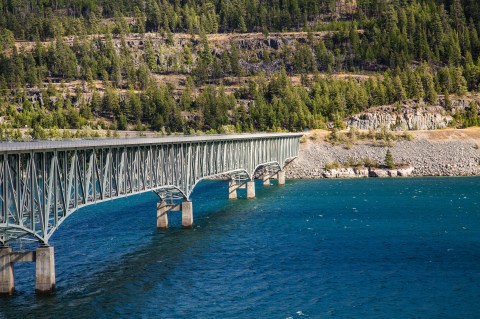 The Tallest, Most Impressive Bridge In Montana Can Be Found On Lake Koocanusa