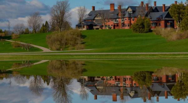 Some Of The Most Beautiful Grounds In Vermont Can Be Found At Shelburne Farms, A National Historic Landmark