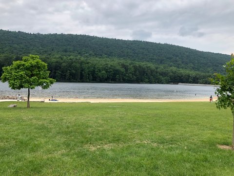 This One Beautiful Pennsylvania Lake Has A Beach That Rivals The Coast