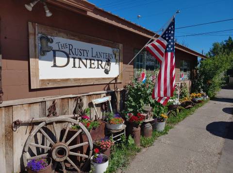 The Old West-Style Rusty Lantern Diner In Idaho Serves Generous Portions Of Homecooked Eats