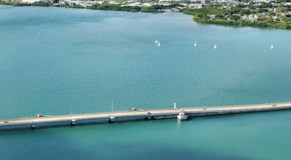 The Longest, Most Impressive Bridge In Hawaii Can Be Found Right Here On Oahu