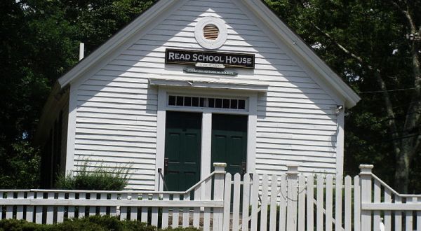 Drive Down This Little-Traveled Back Road To Discover Read School In Rhode Island