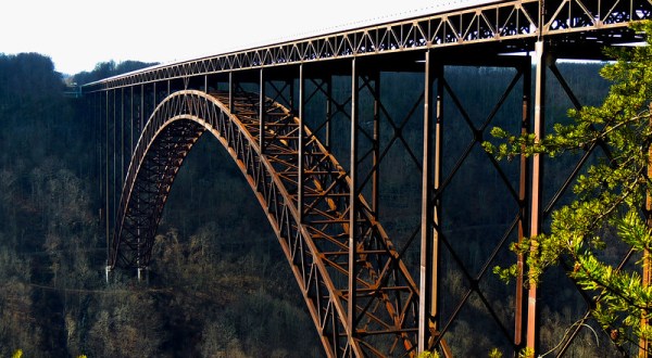 The Tallest, Most Impressive Bridge In West Virginia Can Be Found Near The Town Of Fayetteville