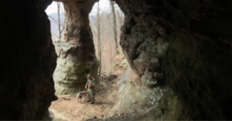 Hike To This Sandy Cave In Arkansas For An Out-Of-This-World Experience
