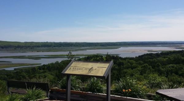 The River Bluff Views From The Niobrara Loop Trail In Nebraska Are One Of A Kind