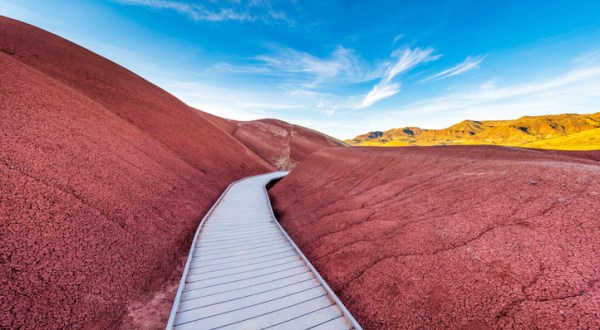 Take An Easy Out-And-Back Trail To Enter Another World At John Day Fossil Beds National Monument In Oregon