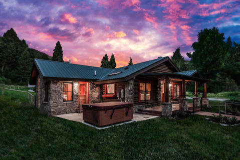 Sleep In A Renovated Homesteader's Cabin In Montana's Bear Canyon