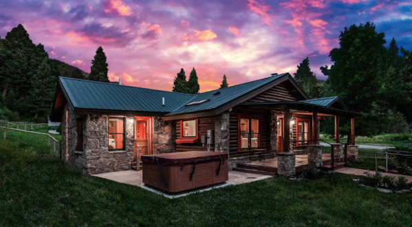 Sleep In A Renovated Homesteader’s Cabin In Montana’s Bear Canyon