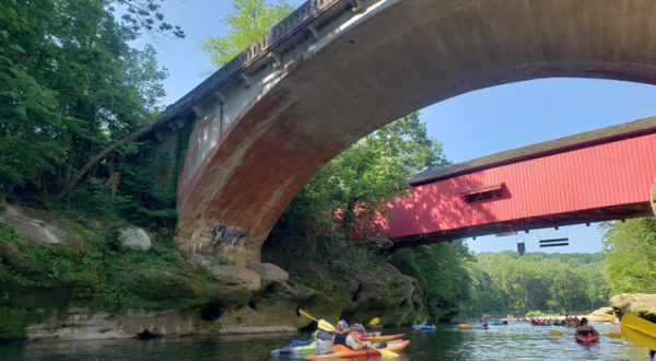 Spend An Afternoon Taking A Delightful Kayak Paddling Tour Through Two State Parks In Indiana This Spring