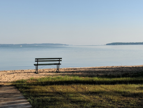 Enjoy Picture-Perfect Scenery At Gens Park, A Bayside Gem In Michigan