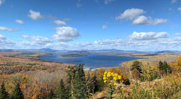 Marvel At The Beautiful Height Of Land Overlook In Maine Without Getting Out Of Your Car