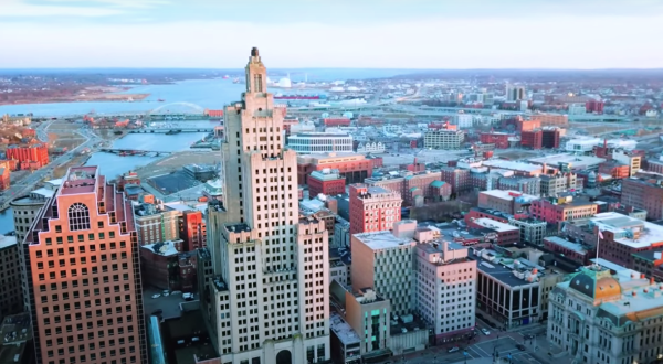 A Drone Flew High Above Providence, Rhode Island And Caught The Most Incredible Footage
