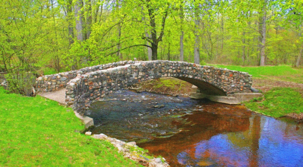 There’s Forested Wonder And Whimsy Around Every Bend At Bertha Brock Park In Michigan