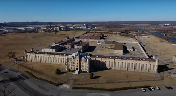 A Drone Flew High Above An Abandoned State Prison In Tennessee And Caught The Most Incredible Footage