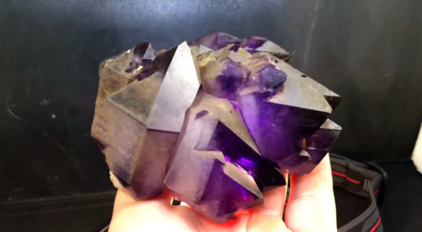 Watch And Learn As A Rock Hound Uncovers Enormous Amethyst Crystals In South Carolina