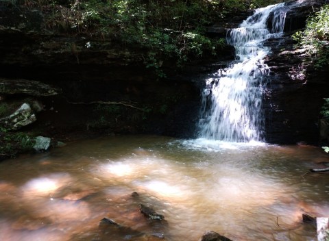 Alum Hollow Trail In Alabama Will Lead You Straight To A Hidden Waterfall And Cave