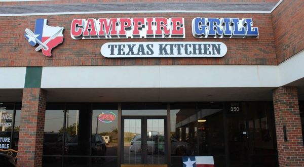 Head To The Northern Plains Of Texas To Visit Campfire Grill, A Charming, Old Fashioned Restaurant