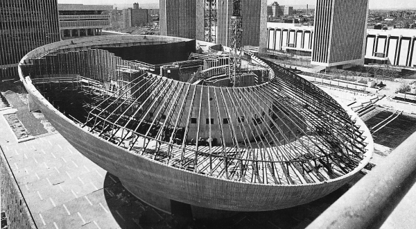 These 1960s Photos From The Construction Of The Empire State Plaza In New York Will Leave You Amazed