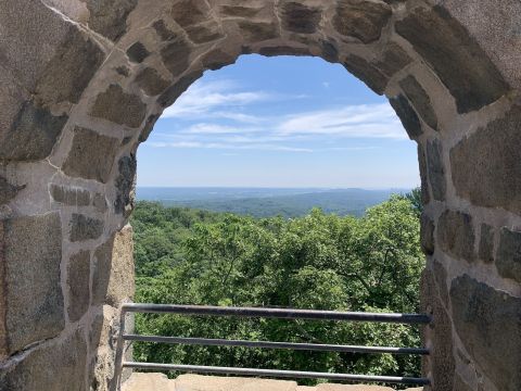 The Tree Top Views From The Sleeping Giant Tower Trail In Connecticut Are One Of A Kind