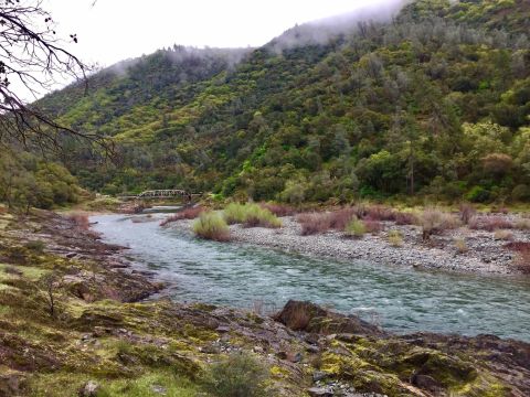 Follow The River On This Simple 3-Mile Hike Through The Woods In Northern California