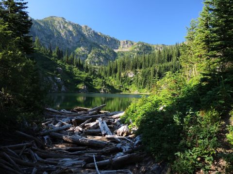 Escape The Entire World On The Secluded Lone Lake Trail In Idaho