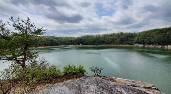 View West Virginia’s Summersville Lake Like Never Before From The Cliffs On Long Point Trail