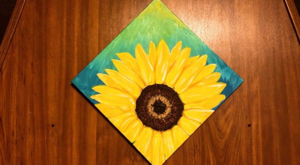 Show Your Kansas Spirit With This Easy Step-By-Step Sunflower Painting Tutorial