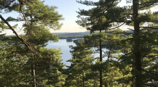Escape The Entire World On The Secluded Mountain Loop Trail In Maine