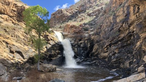 The Waterfall Hike To Tanque Verde Falls Is Short And Sweet