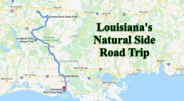 This Weekend Road Trip Will Lead You To Some Of Louisiana’s Most Beautiful Natural Scenery
