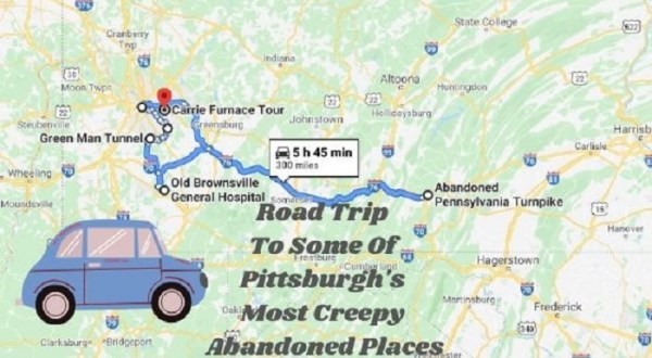 We Dare You To Take This Road Trip To Some Of Pittsburgh’s Most Creepy Abandoned Places