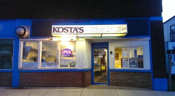 Order Some Of The Best Gyros In Wisconsin At Kosta’s Gyros, A Ramshackle Hole-In-The-Wall