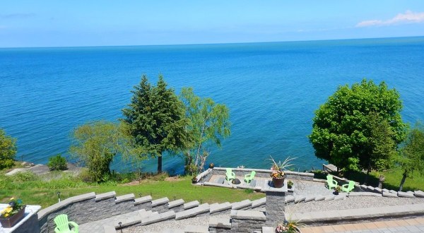Experience Never-Ending Views Of Lake Ontario From The True North Lakeside Retreat In New York