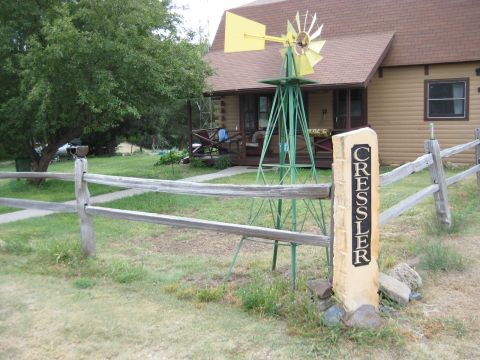 Be Surrounded By Natural Kansas Wildlife When You Stay Overnight At The Rustic Cressler Creek Log Cabin