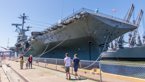 Explore A Famous Aircraft Carrier At The USS Hornet, A Museum Ship In Northern California