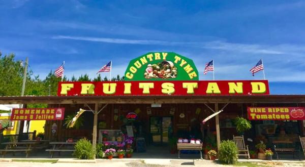 Stock Up On Farm Fresh Goods At Country Tyme Fruitstand In Mississippi         