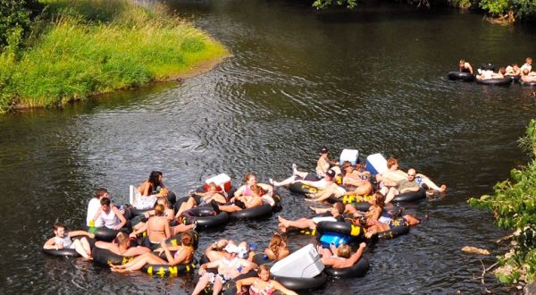 10 Lazy River Tubing Trips In Wisconsin To Start Planning Now