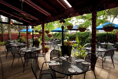 Dining On The Patio At Barcelona Restaurant And Bar In Ohio Is Like Having Dinner In A Secret Garden