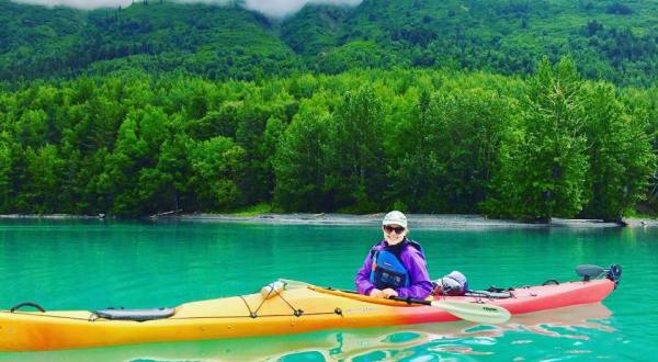 This Summer, Plan To Paddle Kenai Lake, A Gorgeous Turquoise Alaskan Oasis