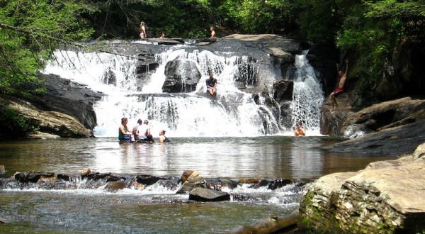 The Natural Swimming Hole At Dicks Creek Falls In Georgia Will Take You Back To The Good Ole Days