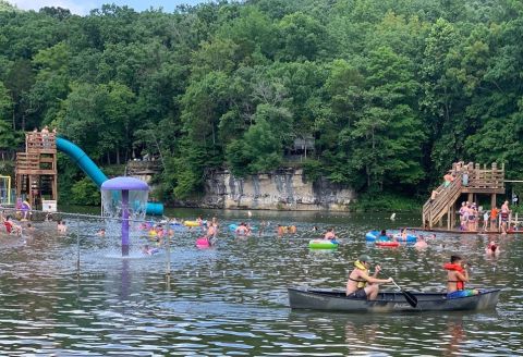 The Natural Swimming Hole At Longs Retreat In Ohio Will Take You Back To The Good Ole Days