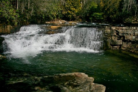 Take A Refreshing Dip At The Base Of Dismal Falls, Virginia's Very Own Plunge Pool