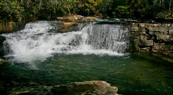 Take A Refreshing Dip At The Base Of Dismal Falls, Virginia’s Very Own Plunge Pool