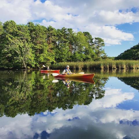 Spend An Afternoon Taking A Delightful Kayak Paddling Tour Through Cape Cod In Massachusetts This Summer