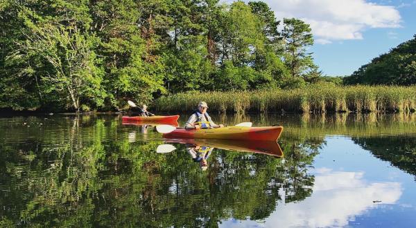 Spend An Afternoon Taking A Delightful Kayak Paddling Tour Through Cape Cod In Massachusetts This Summer