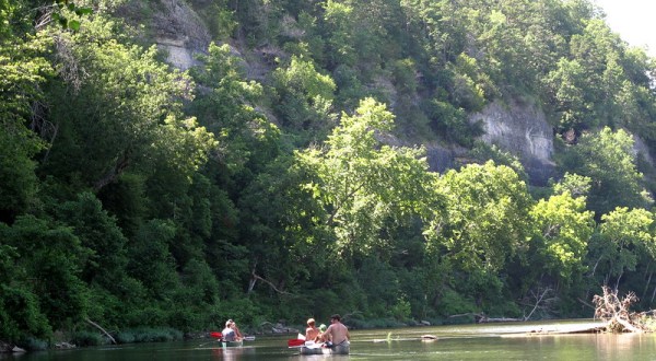 Float Past Some Of The Most Beautiful Scenery In Oklahoma When You Take A Trip Down The Illinois River