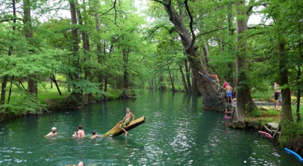 Some Of The Cleanest And Clearest Water Can Be Found At Texas’ Blue Hole Regional Park