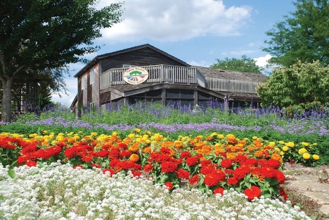 Take A Serene Stroll Through A Maze Of Flowers At The Dubuque Arboretum & Botanical Gardens In Iowa
