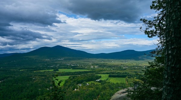 The Panoramic Views At Cathedral Ledge In New Hampshire Can Be Seen Just By Driving